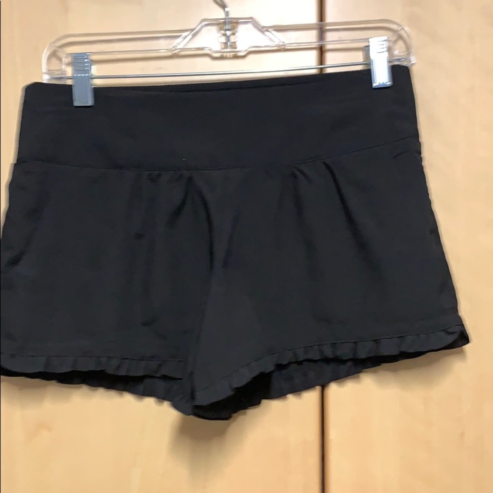 Black dress shorts